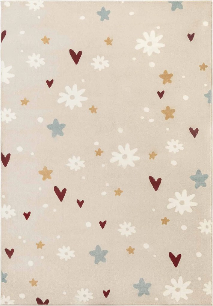 Hanse Home, Detský koberec Adventures 106423 Beige Multicolor, 120x170, viacfarebná, detská izba