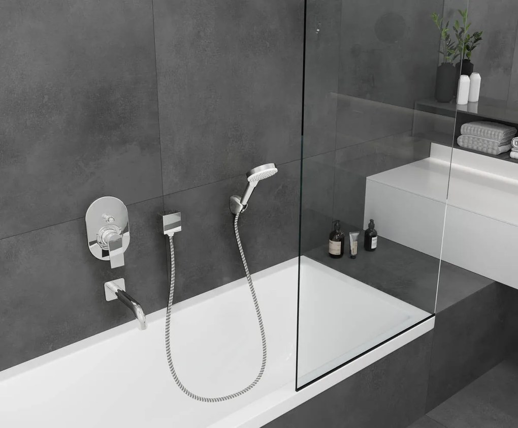 Hansgrohe Vernis Shape, vaňový výtok, chrómová, HAN-71460000