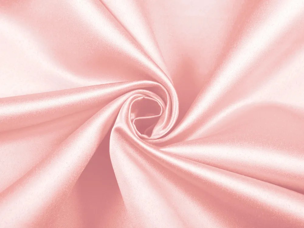 Biante Saténový prehoz/behúň na posteľ Satén LUX-061 Svetlo koralovo ružový 50x140 cm