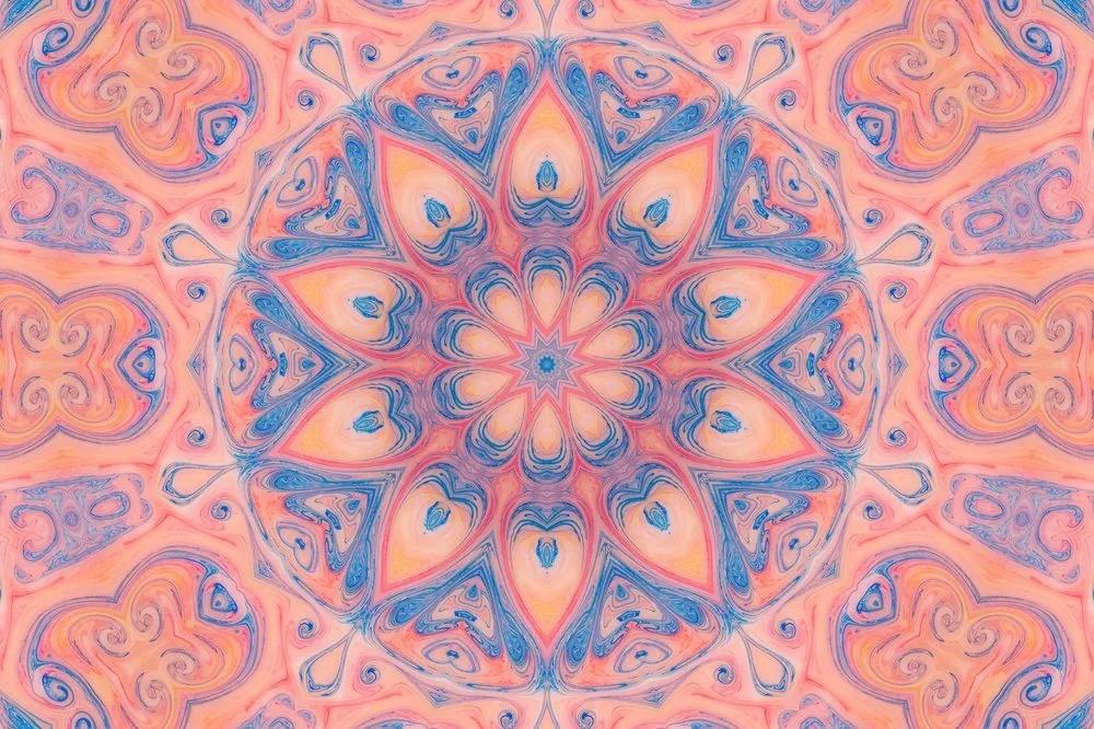 Samolepiaca tapeta hypnotická Mandala - 225x150