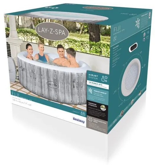 Bestway LAY-Z-Spa FIJI vírivka 180cm x 66cm 60085