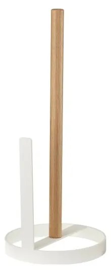 Biely stojan na kuchynské papierové utierky YAMAZAKI Tosca