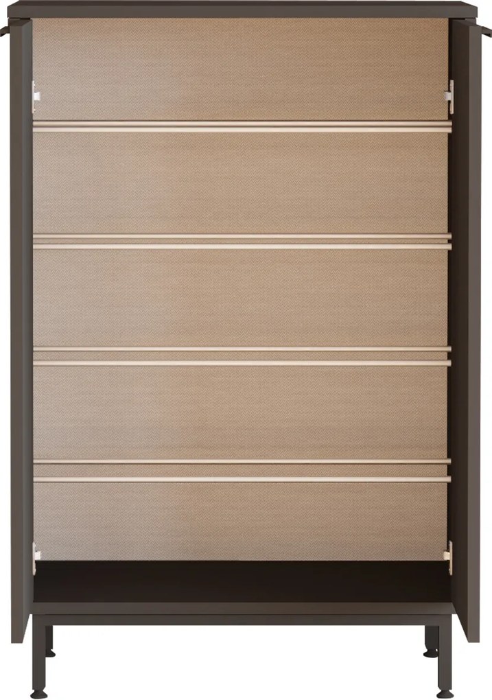 Botník Houseland Lerry antracitovo sivý