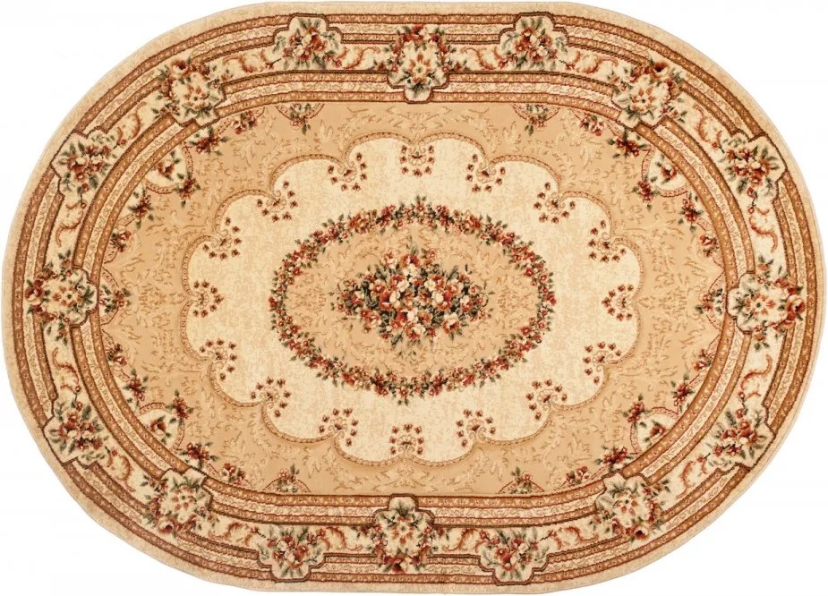 TA Koberec 5889A CREAM YESEMEK OV Rozmer: 70X140 cm