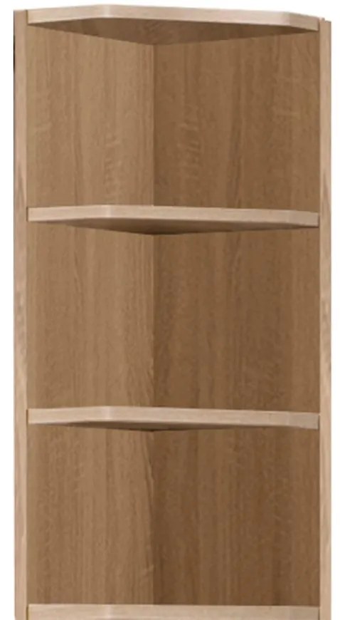 Kuchynská skrinka Smart  46g pravá Sonoma/Biely Mat