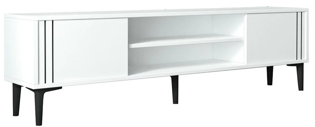 TV stolík/skrinka Snowden (biela) . Akcia -15%. Vlastná spoľahlivá doprava až k Vám domov. 1102581