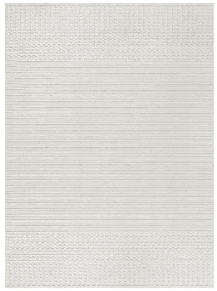 Biely umývateľný koberec zo ženilky 80x160 cm Elton – Flair Rugs