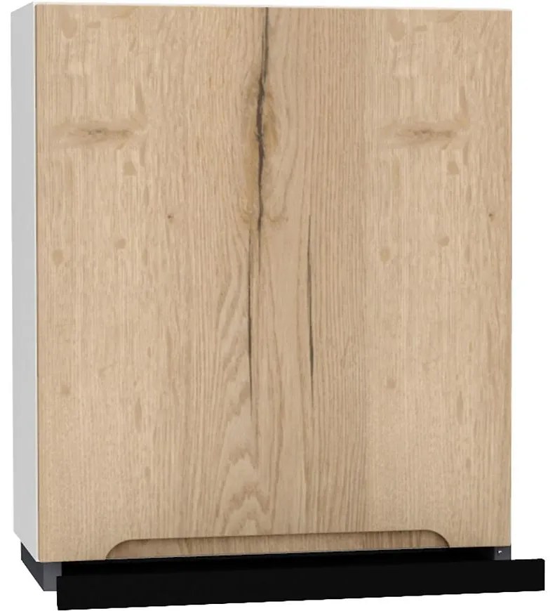 Skrinka do kuchyne Zoya W60/68 Slim Pl S kapucňou čierna Dą