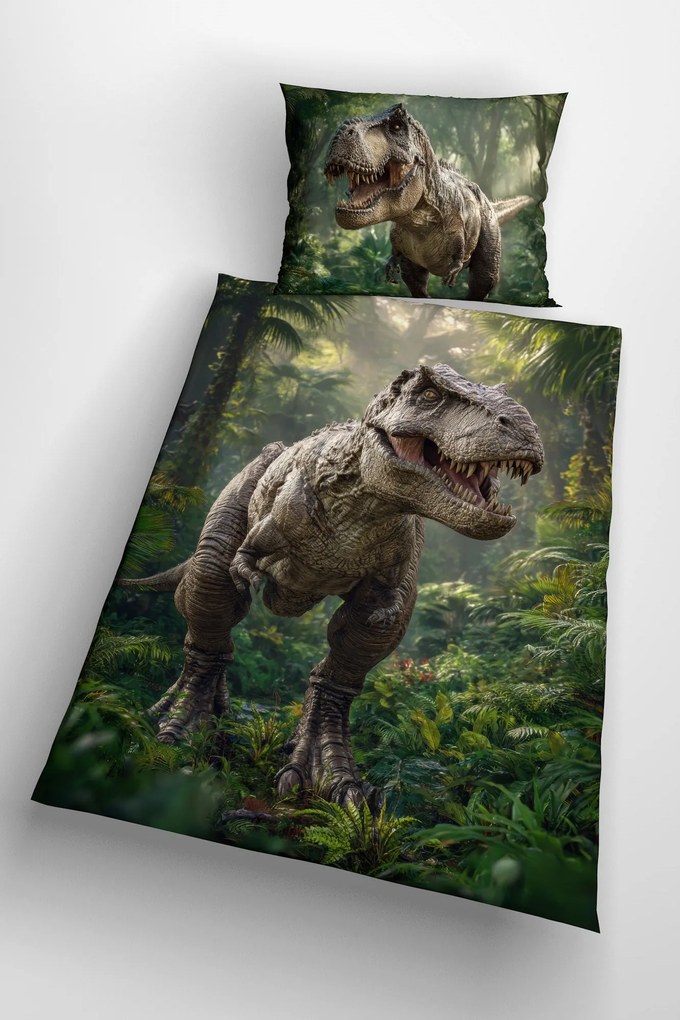 3d obliečky Tyrannosaurus 140x200 cm
