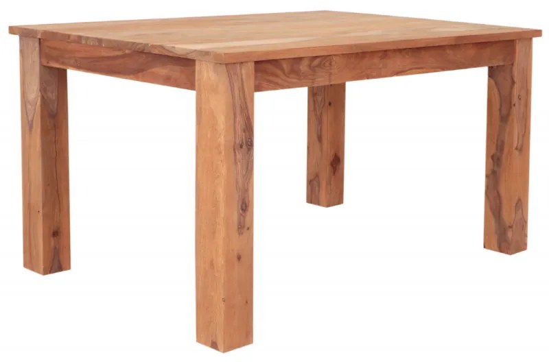 Jedálenský stôl Amba 140x90 z indického masívu palisander Super natural