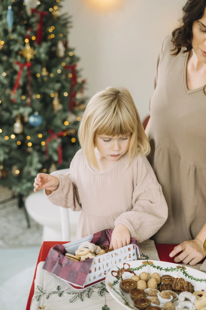 Ib Laursen Plechová dóza My Nostalgic Christmas Flat Square