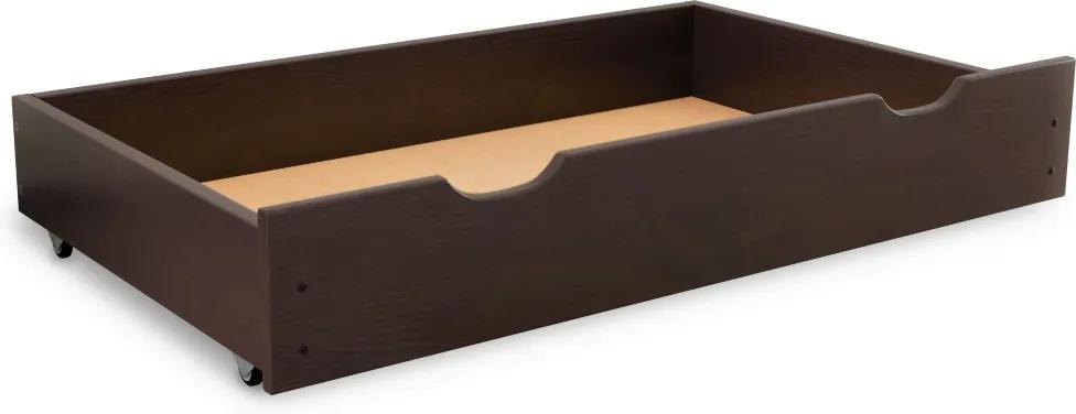 Maxi Drew Zvýšený úložný box pod posteľ 150 cm, orech