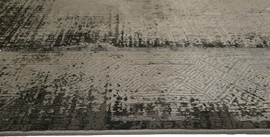 BE Koberec Deluxe 9090 GREY – sivý obdĺžnikový Rozmer: 140x190 cm