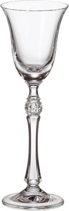 BOHEMIA GLASS LIKÉROVÉ POHÁRE 70ML SADA 6 KS