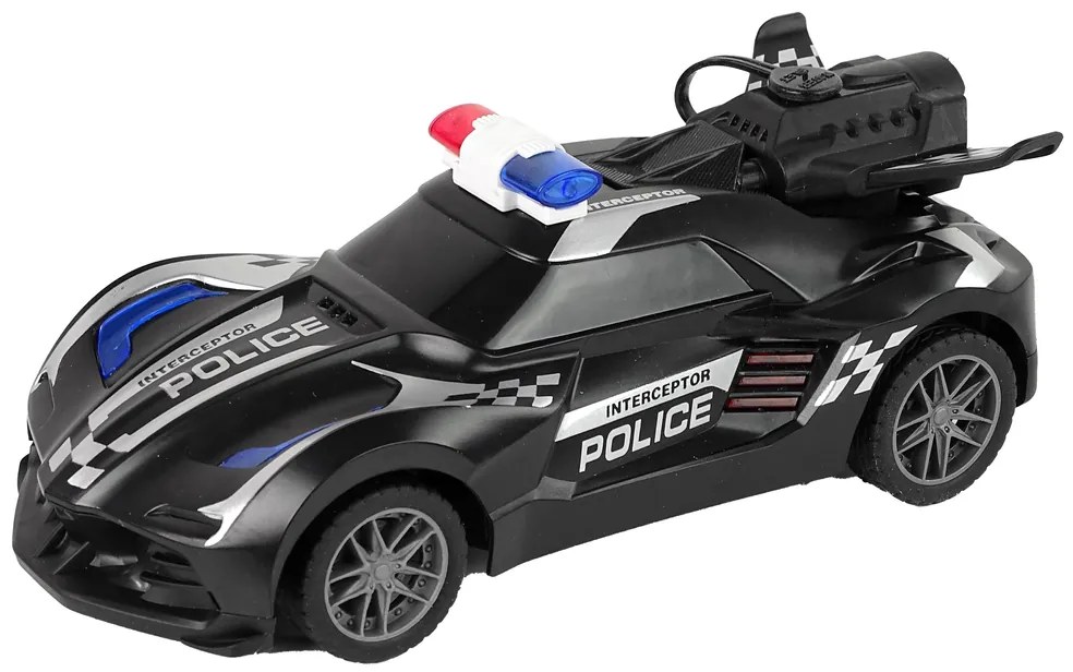 Lean Toys Auto na diaľkové ovládanie R/C – Policajné auto