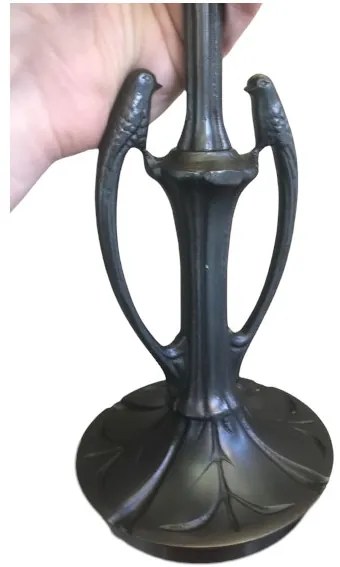 Jantar lampa Tiffany 44*30Ø AMBER