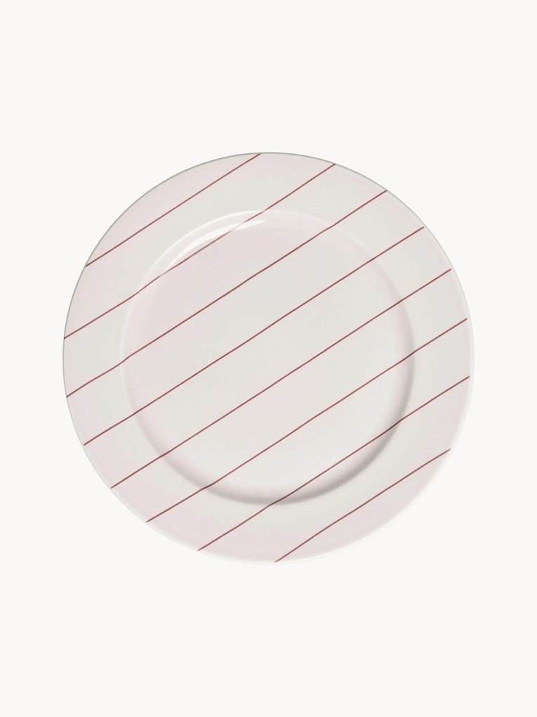 Raňajkový tanier z jemného kostného porcelánu Pyjama