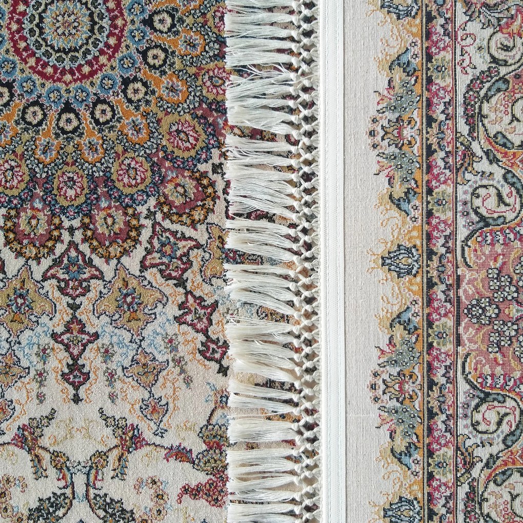 DY Prémiový koberec s exkluzívnym vzorom Pers 02 - ružová Rozmer: 150x230 cm