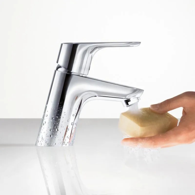 Hansgrohe Focus E2, umývadlová batéria s výpustom Push-Open, chrómová, HAN-31604000