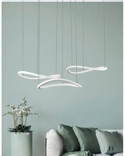 Fabas Luce 3711-47-102 - LED Luster na lanku TIRRENO LED/50W/230V