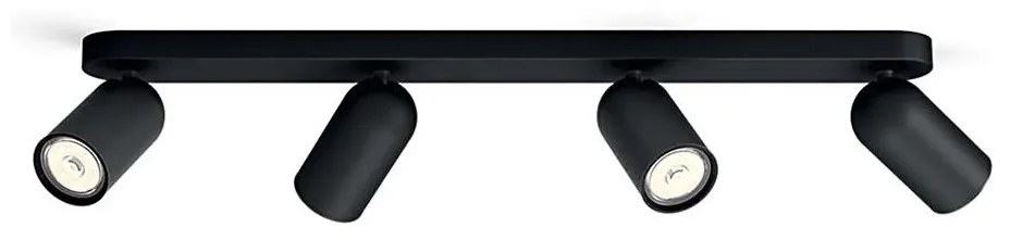 Philips 50584/30/PN - Bodové svietidlo MYLIVING PONGEE 4xGU10/5,5W/230V 50584/30/PN