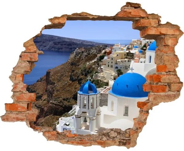 3D fototapeta, Santorini, 125 x100cm