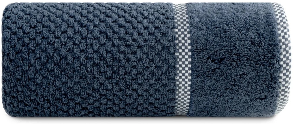 FROTÉ UTERÁK CALEB 70X140 CM TMAVOMODRÁ