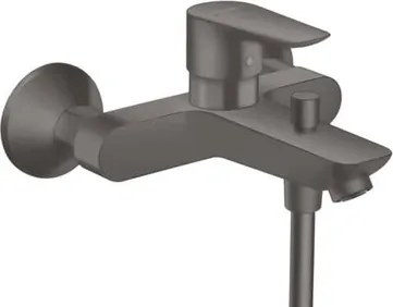 Vaňová batéria Hansgrohe Talis E bez sprchového setu 150 mm kartáčovaný černý chrom 71740340