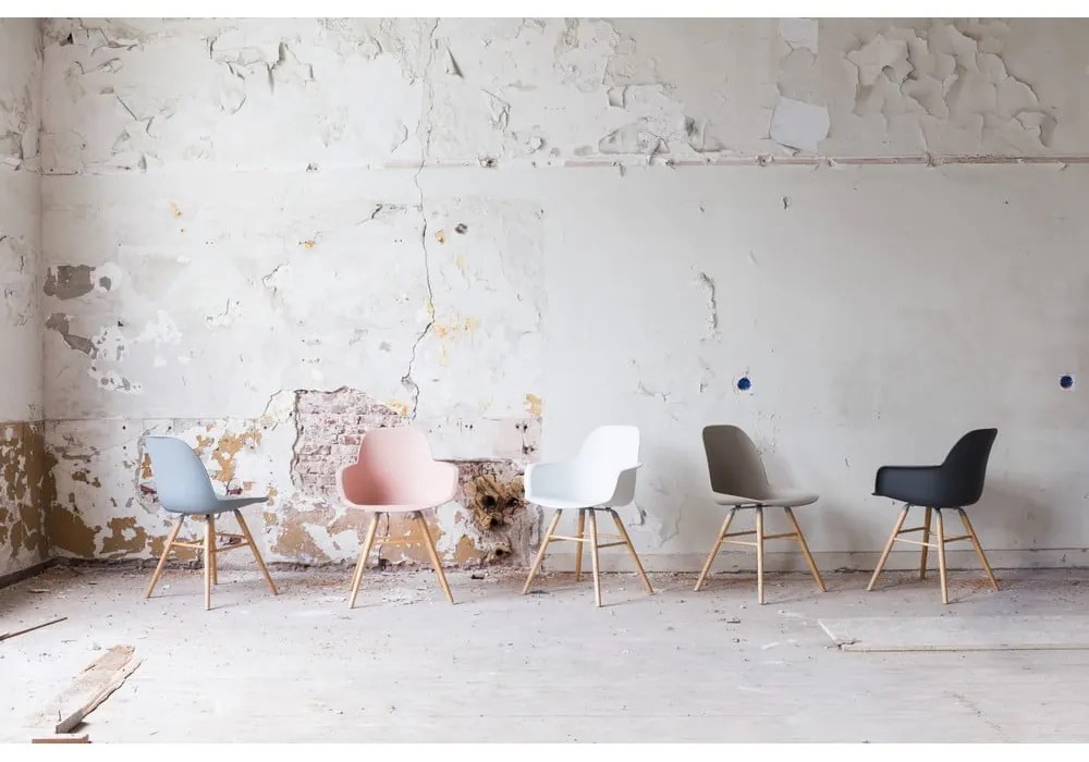 Svetlosivé jedálenské stoličky v súprave 2 ks Albert – Zuiver