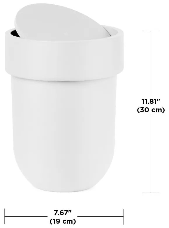 Plastový odpadkový kôš 6 l Touch – Umbra