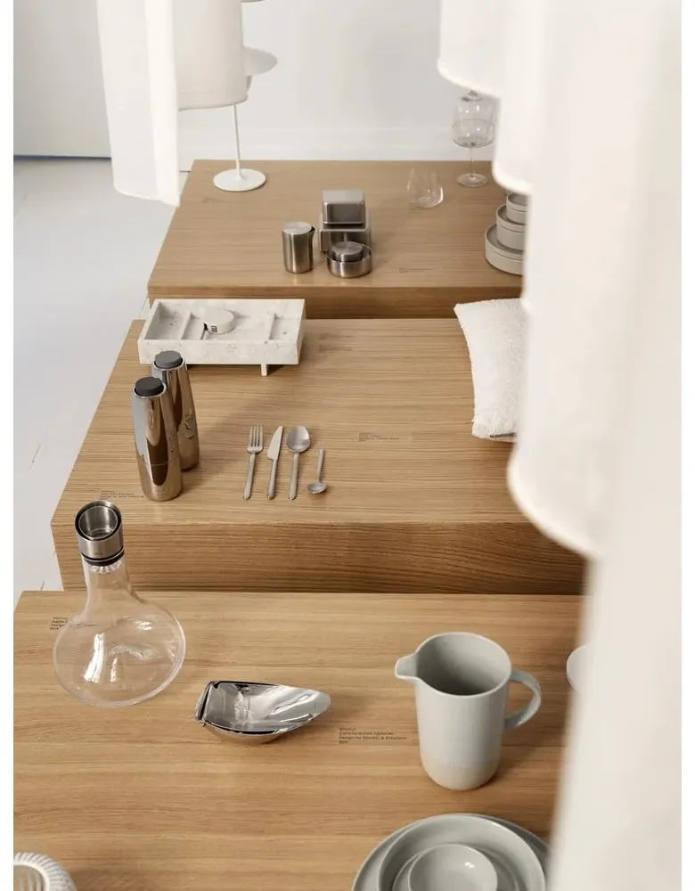 Sivá/béžová keramická kanvička na mlieko 150 ml Sablo – Blomus
