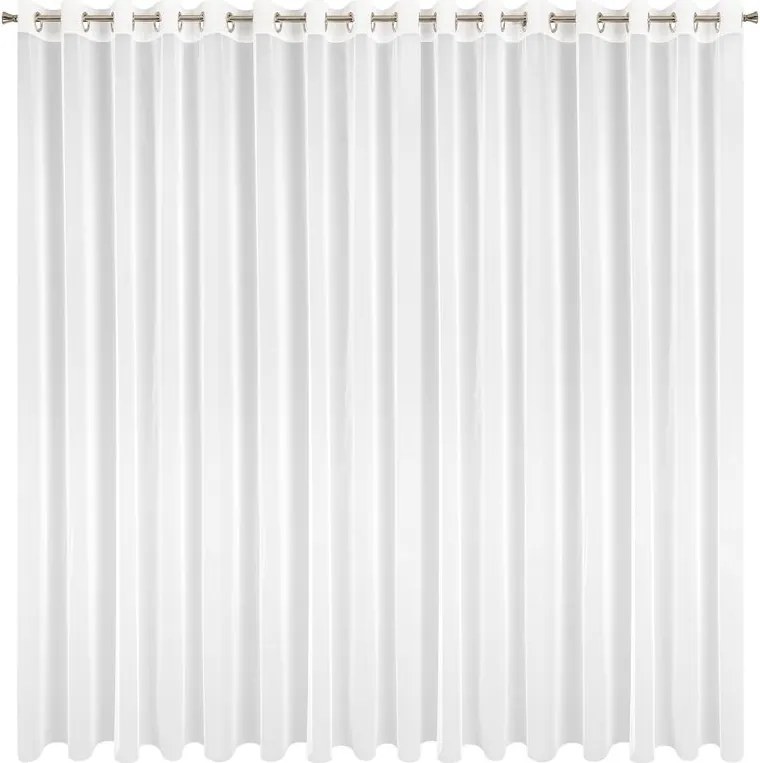 ZÁCLONA SYLVIA 350X250 CM BIELA
