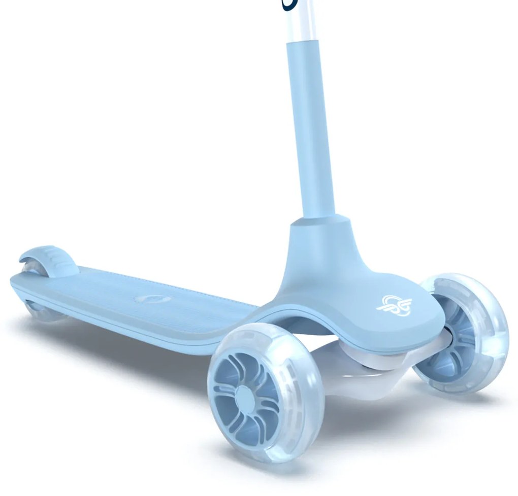 Kolobežka BIRDIE Glow Sky Blue