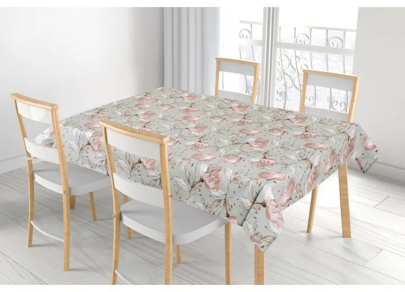 Bellatex Obrus Adela Ľalia losos, 100 x 100 cm, 100 x 100 cm