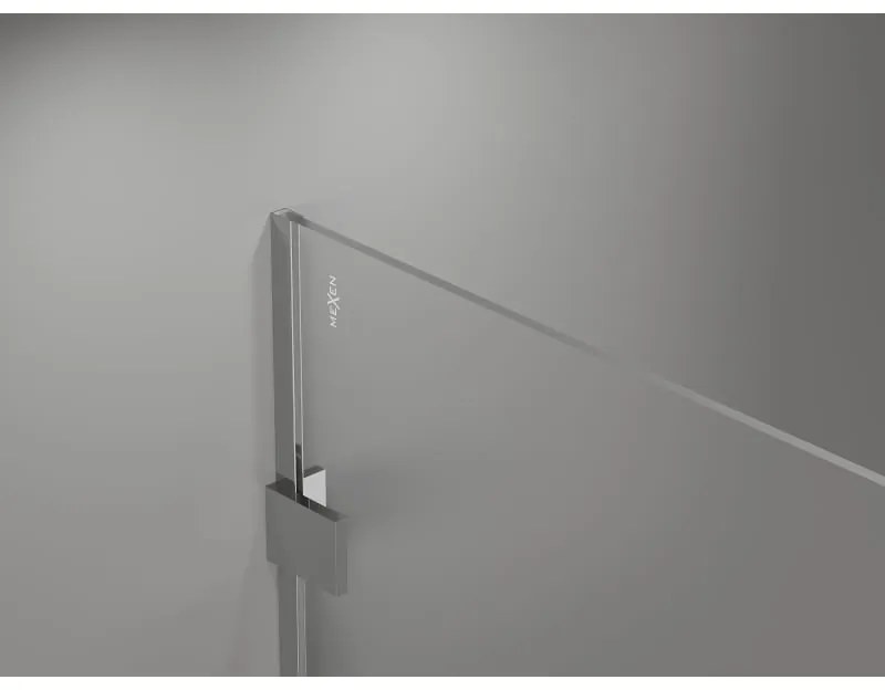 Mexen Lunar sprchová stena ľavá 70 x 200 cm, 8mm číre sklo, chrómová, 830-070-000-01-00-L