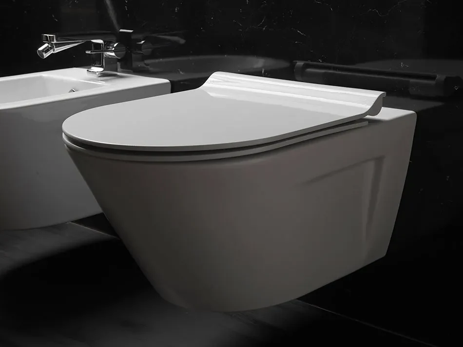 GSI GSI, NORM/PURA WC sedátko, SLIM, Soft Close, biela/chrom, MS86CSN11