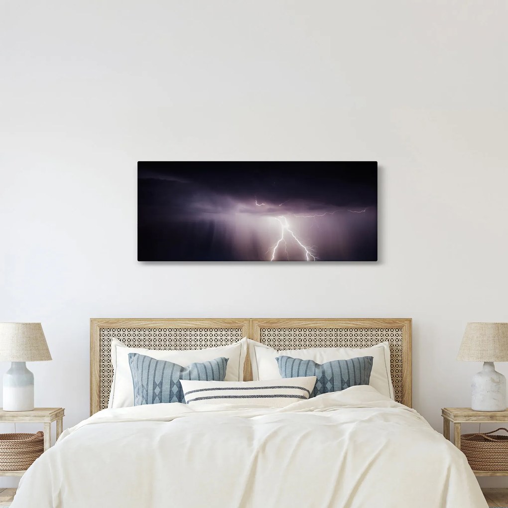Obraz - Búrka (120x50 cm)