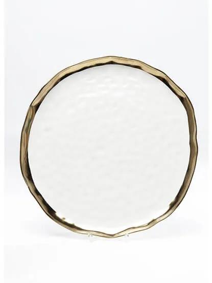 Bell servírovací tanier biely Ø38 cm