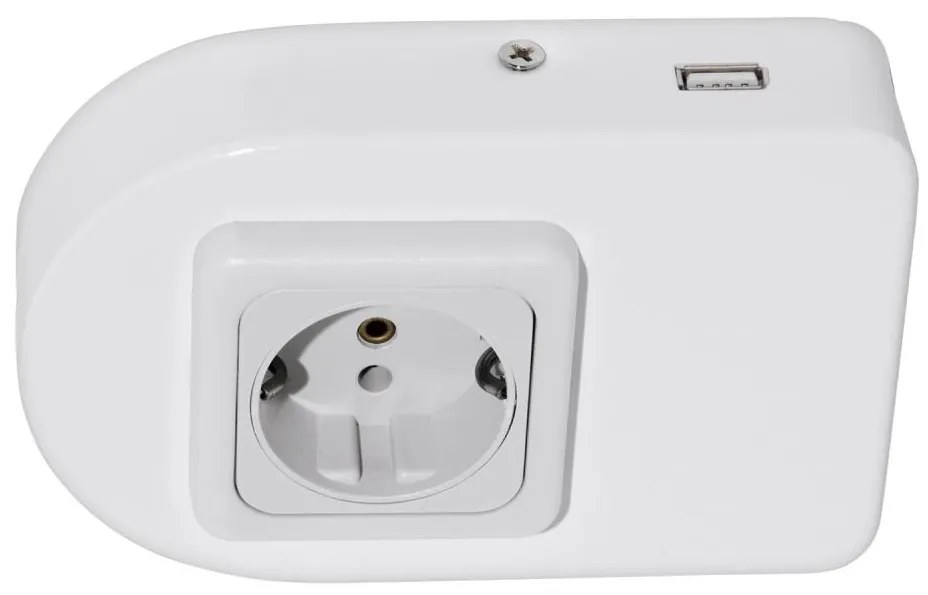 Eglo 94663 - Podlinková zásuvka SCHUKO vr.USB TAXANO