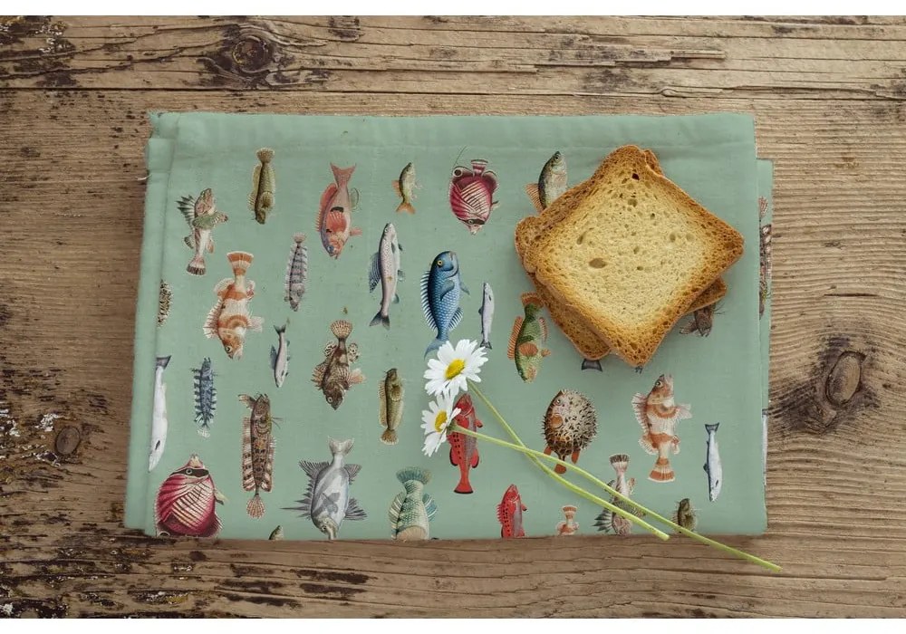 Utierky v súprave 2 ks 47x65 cm Fish in the Ocean – Really Nice Things