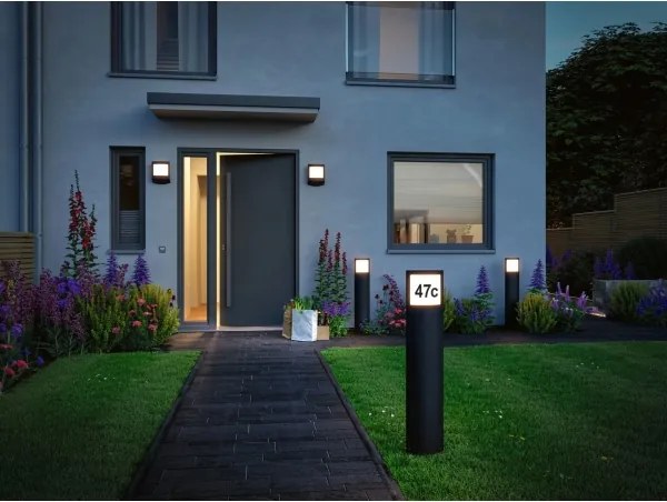 Paulmann 94514 - LED/8,5W IP44 Stmievateľné domové číslo PADEA 230V