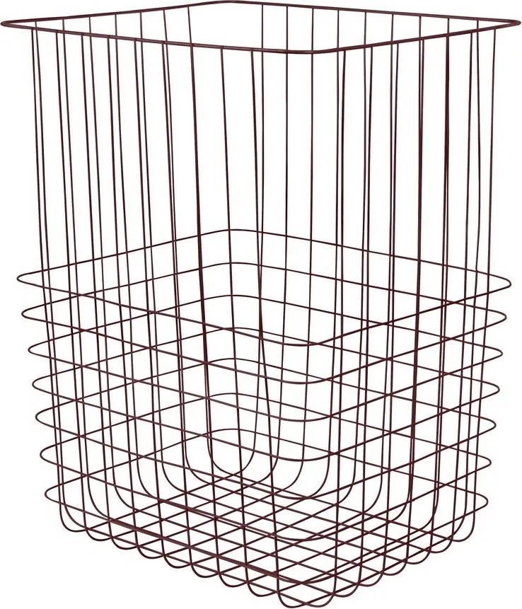 Vínovočervený kovový kôš na bielizeň 64 l Store-It – Mette Ditmer Denmark