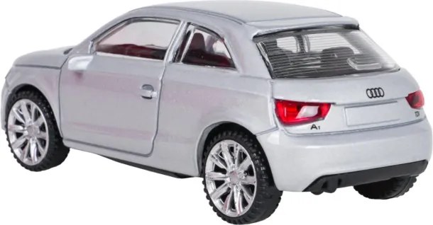 Model auta Audi A1 1:43 RASTAR strieborný