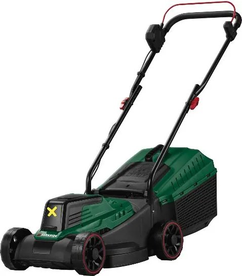 Parkside® Aku kosačka na trávu 20 V Parm 20 A1 + Akumulátor 20 V/4 Ah + Rýchlonabíjačka akumulátora 20 V/4,5 A (800012835)