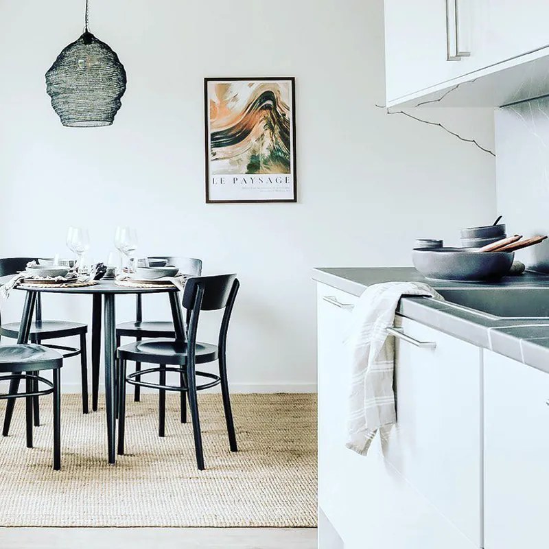 Orientálne závesné svietidlo čierne 45 cm x 40 cm - Vadi