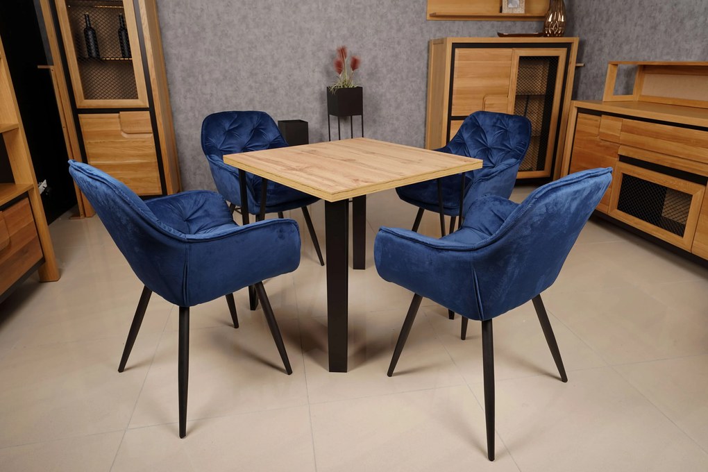 Stima Stôl Karlos Vyberte odtieň ->: Dub Sonoma, Vyberte rozmer ->: 90 x 90 cm