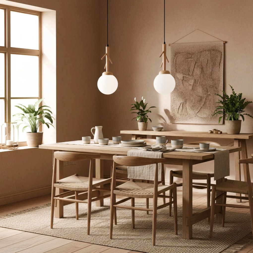 Toolight Toolight, stropné svietidlo 1xE27 APP1422-1CP, hnedá-biela, OSW-02415