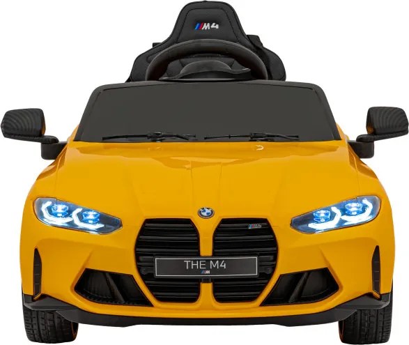 Elektrické autíčko BMW M4 žlté