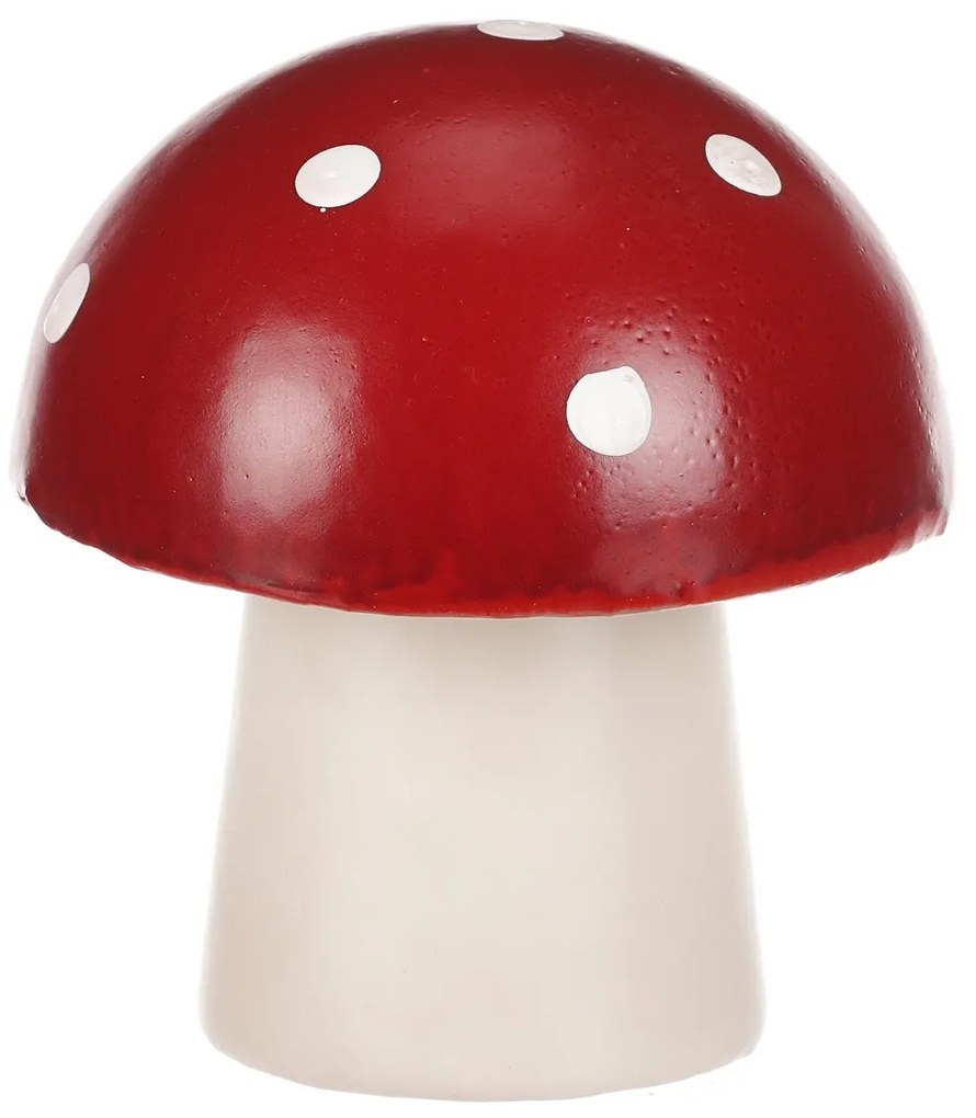 Huba Muchotrávka veľká, plast, v. 11 cm