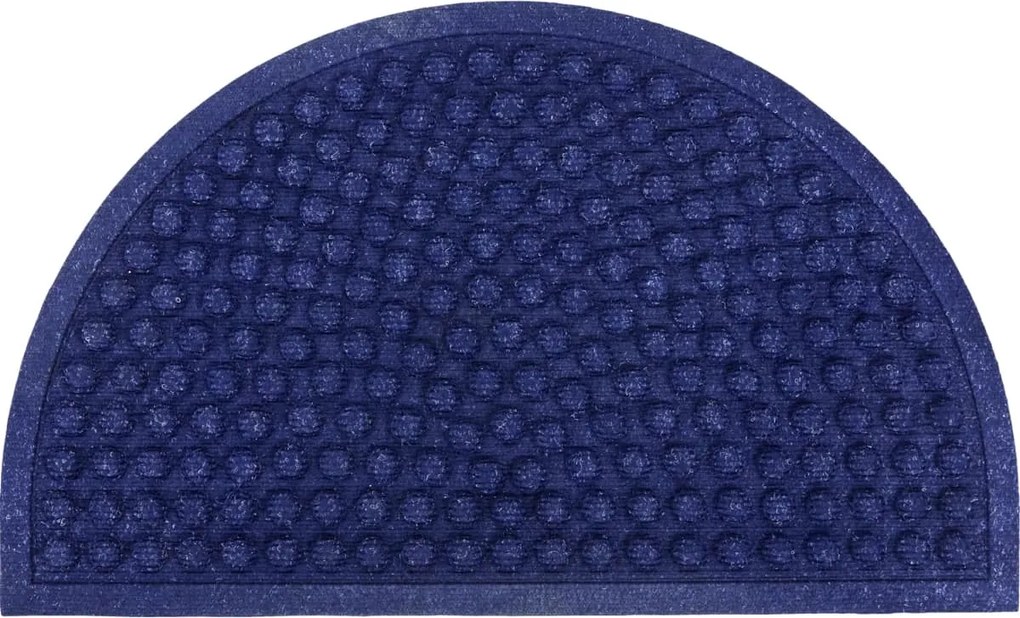 House Doctor Rohožka Half Round Blue